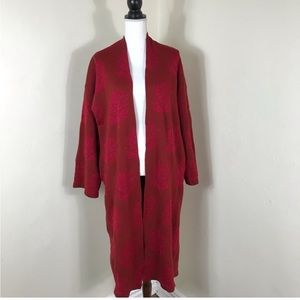 ~SOLD~Demylee jacquard long cardigan sweater